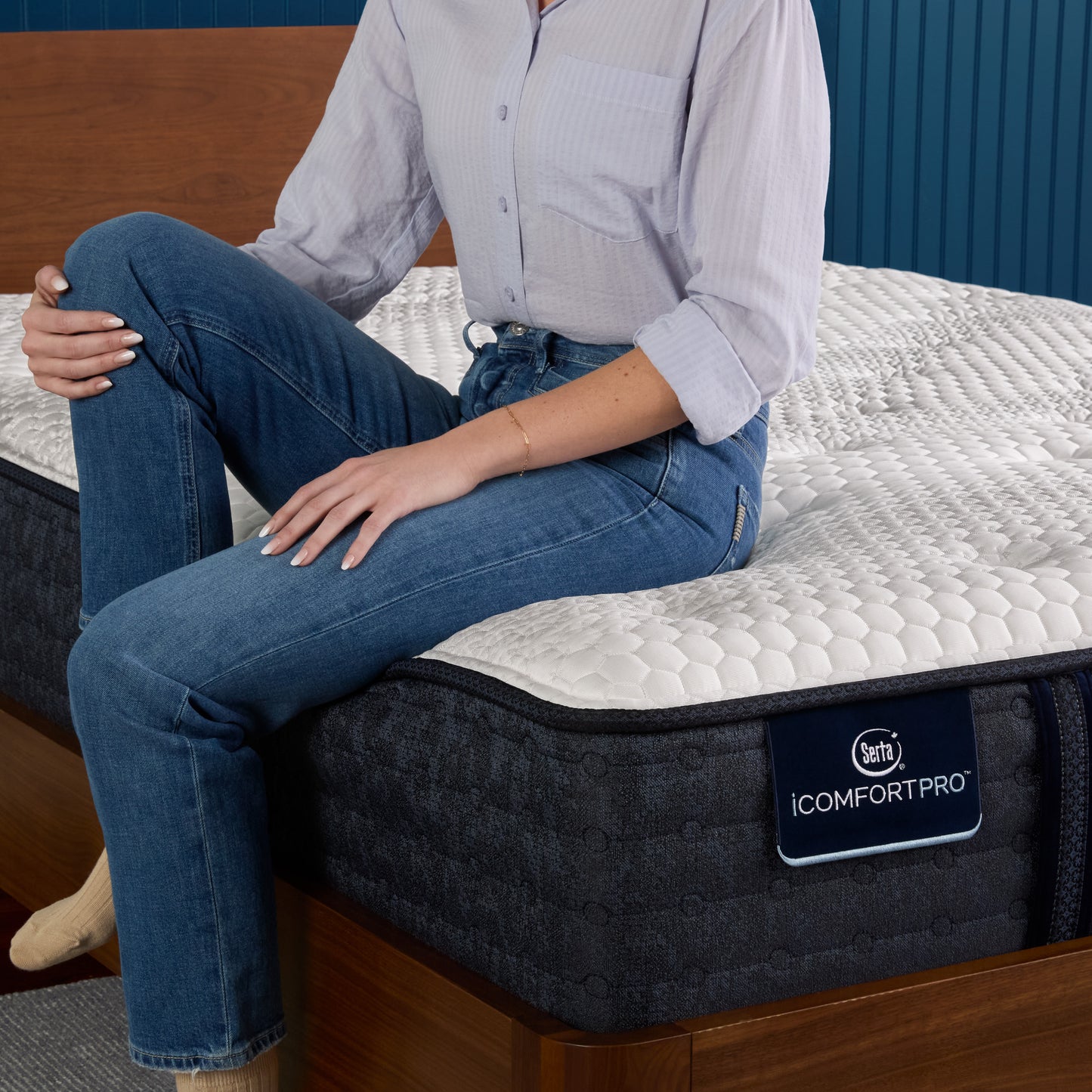 Matelas Serta iComfort PRO - piqué niveau 1