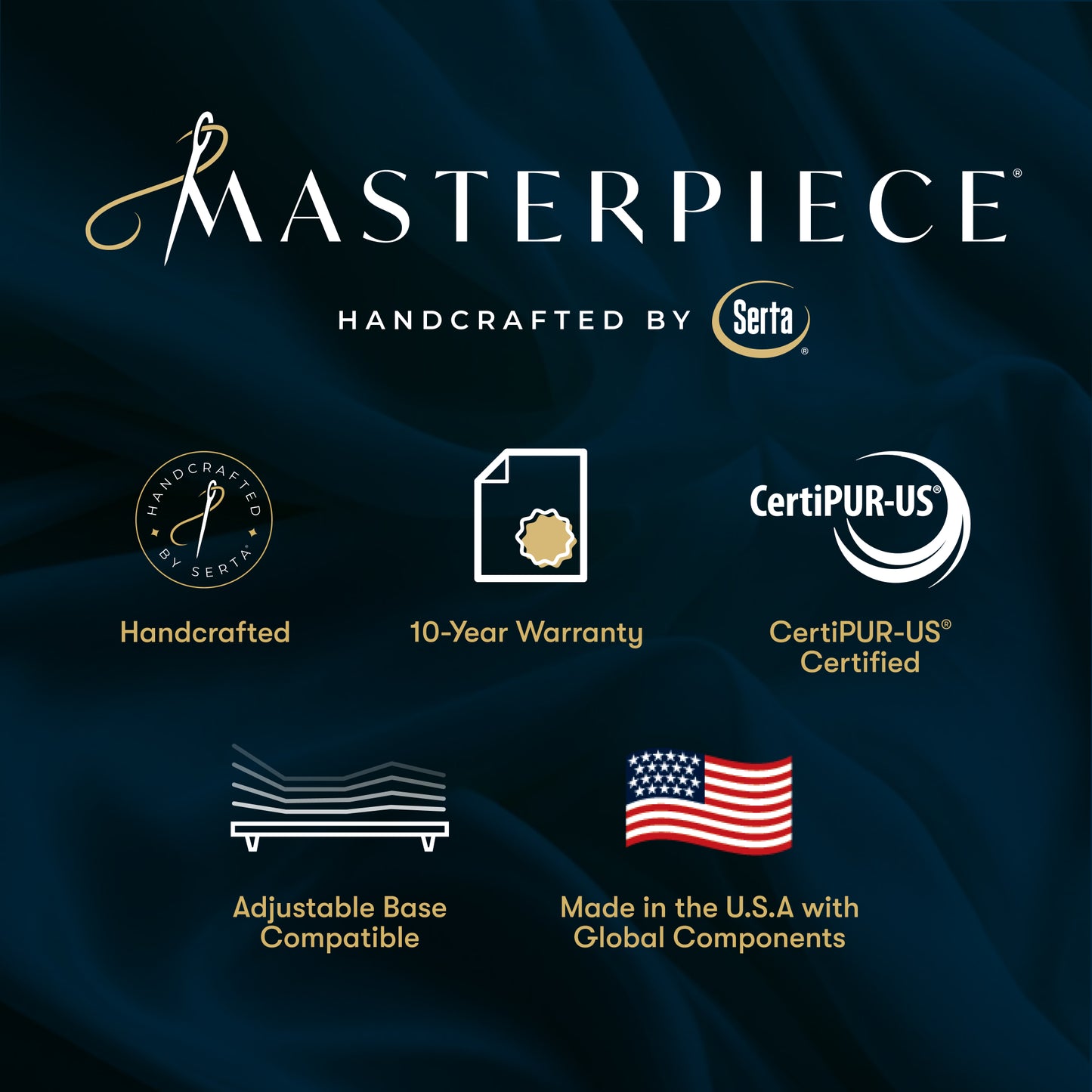 Masterpiece™ Handcrafted by Serta® Grand Exhibit