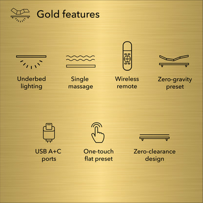 baselogic Gold Adjustable Base