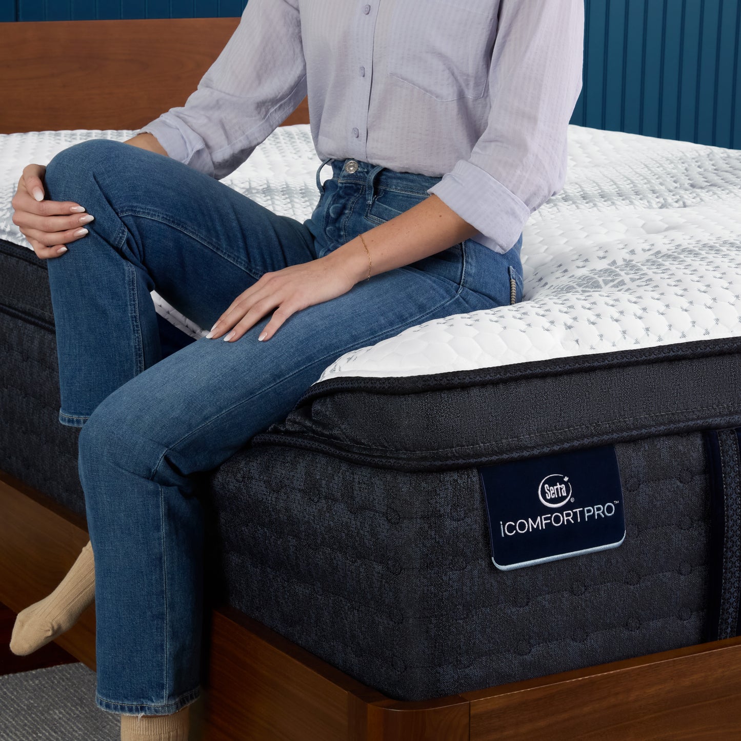 Matelas Serta iComfort PRO - piqué niveau 2