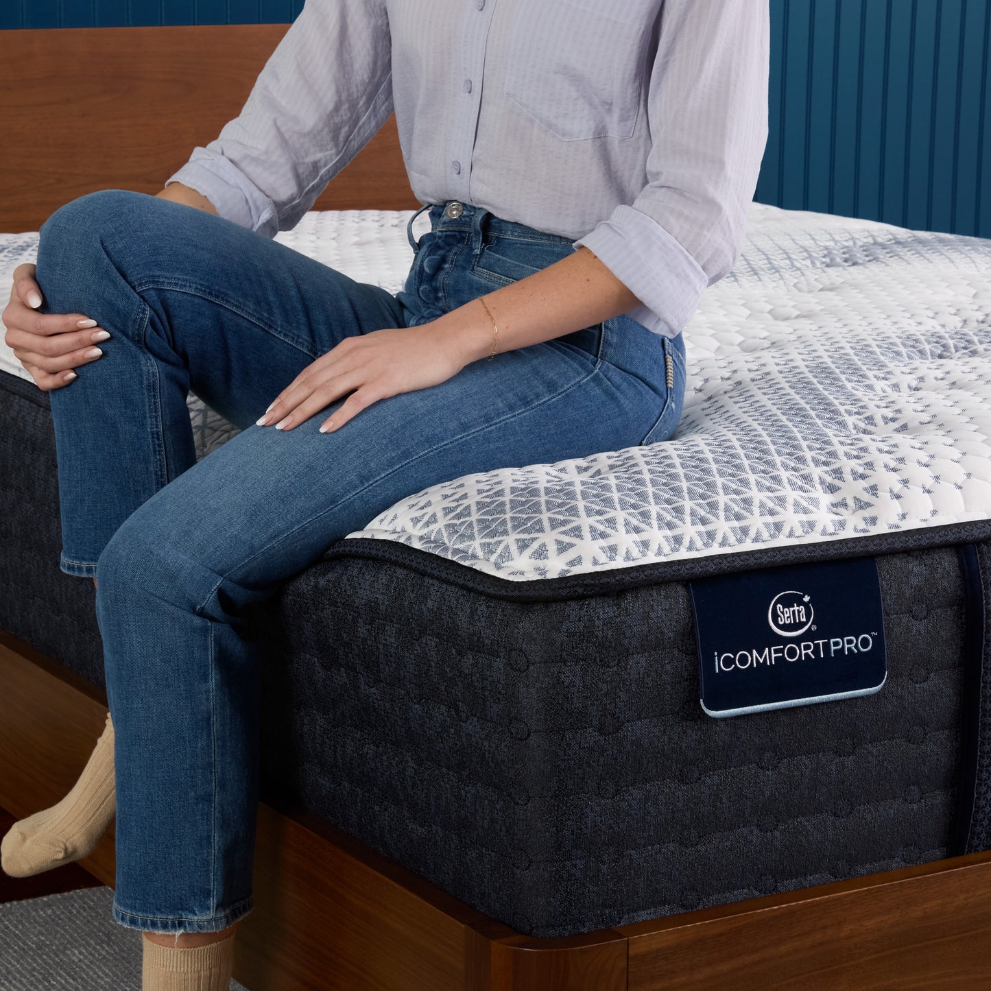 Matelas Serta iComfort PRO - piqué niveau 3