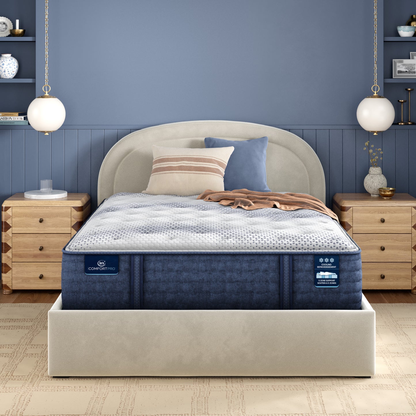 Matelas Serta iComfort PRO - piqué niveau 3
