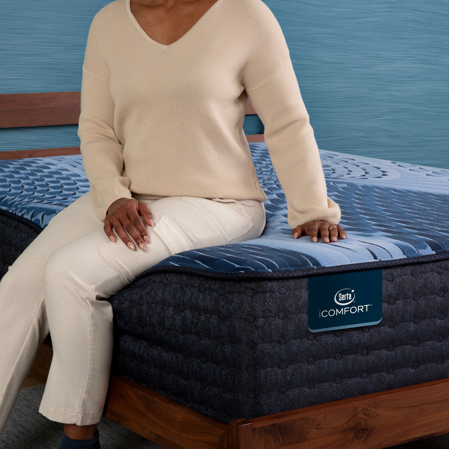 Serta iComfort Mattress - Smooth Top Level 2