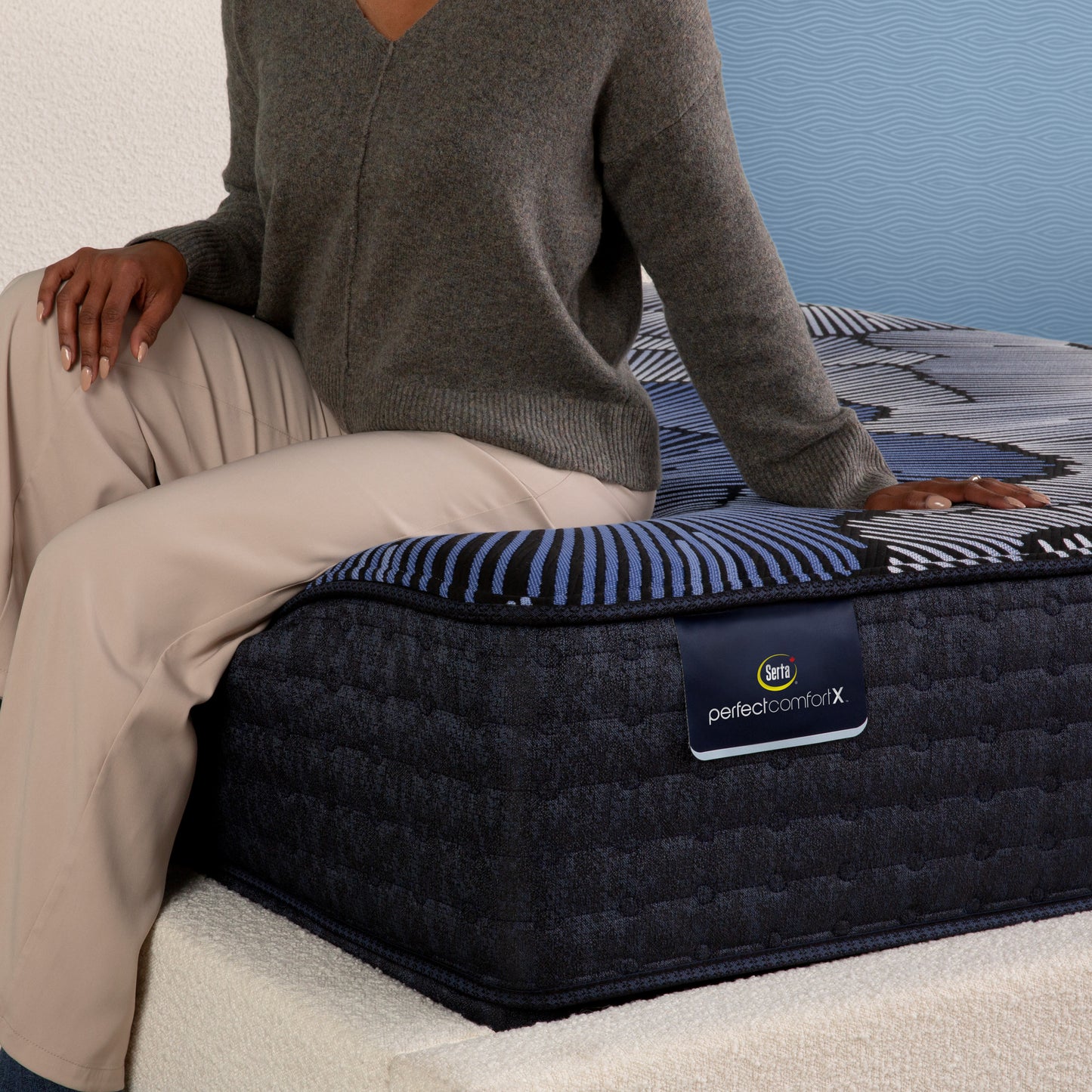 Matelas Serta Perfect Comfort X - dessus lisse