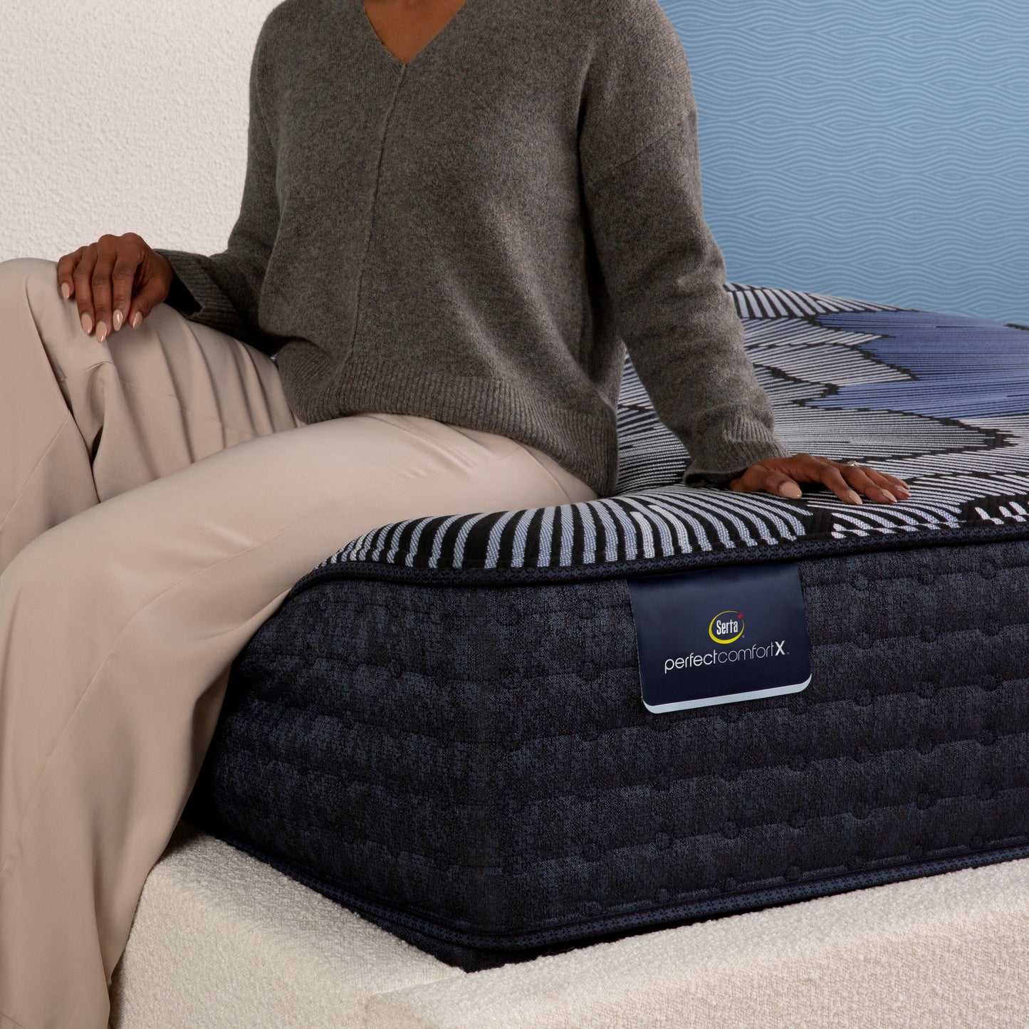 Matelas Serta Perfect Comfort X - dessus lisse
