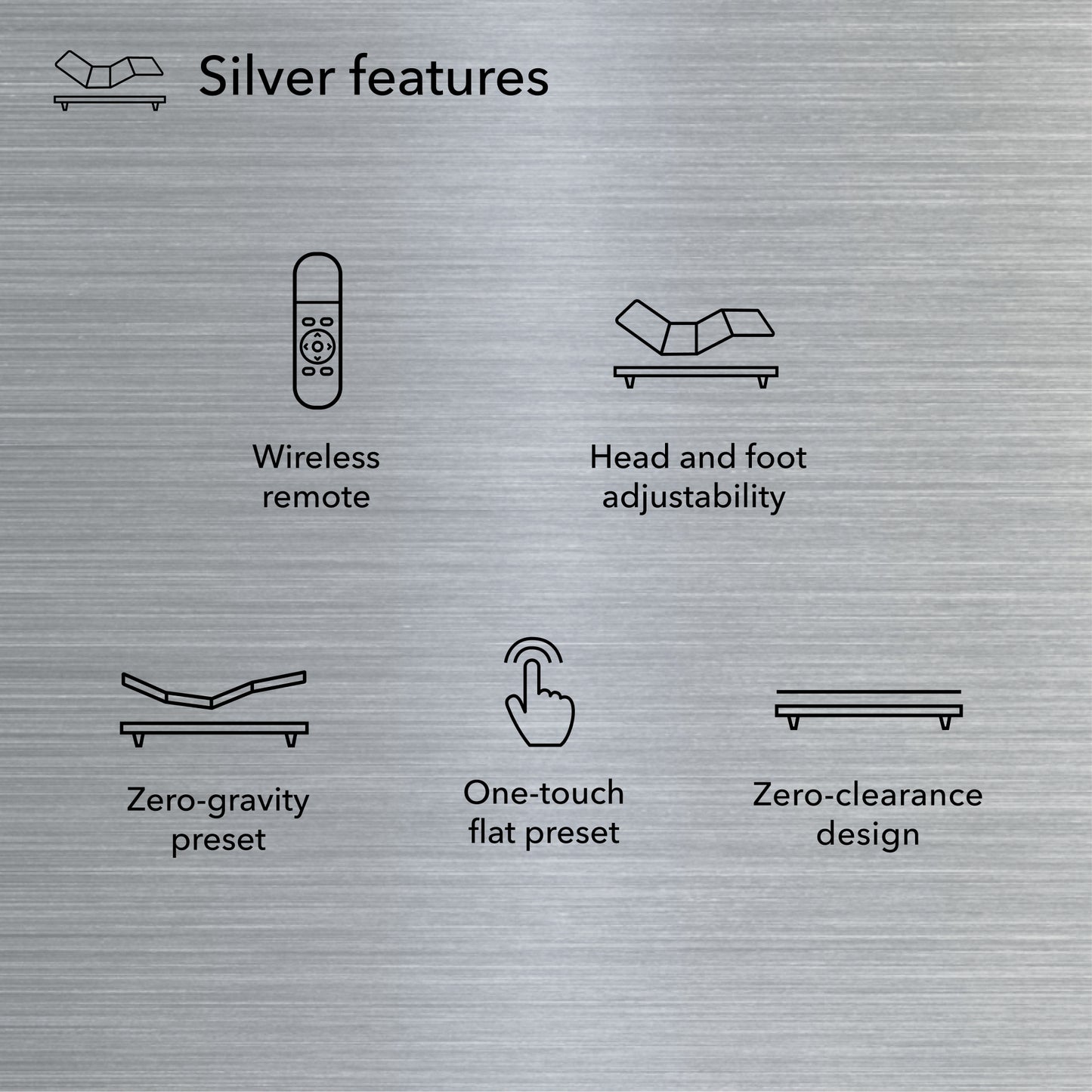 baselogic Silver Adjustable Base