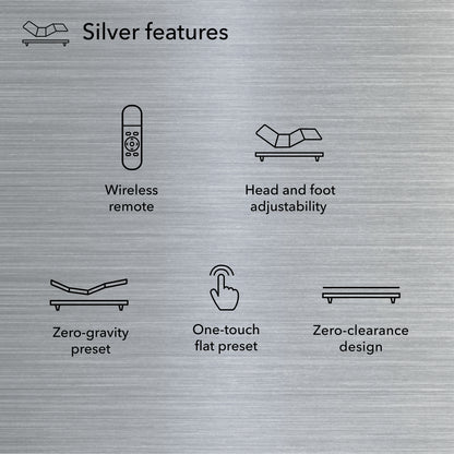 baselogic Silver Adjustable Base
