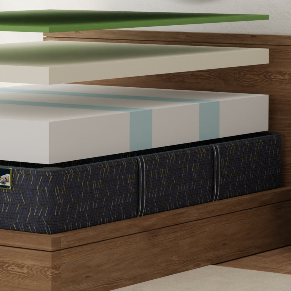 Serta® 5-Zoned Total-Align Foam Core